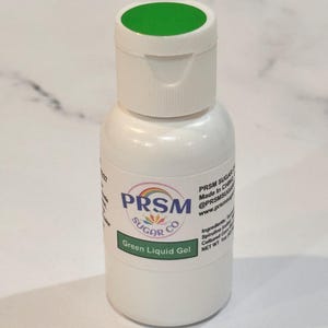 Green Liquid Gel Food Color Extract