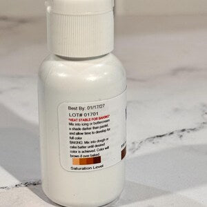 Brown Baking Gel