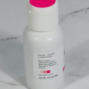 Hot Pink Baking Gel