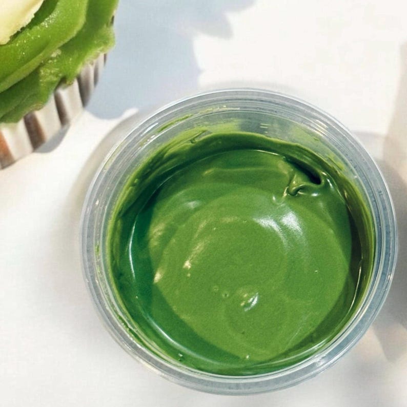 Green Liquid Gel Food Color Extract