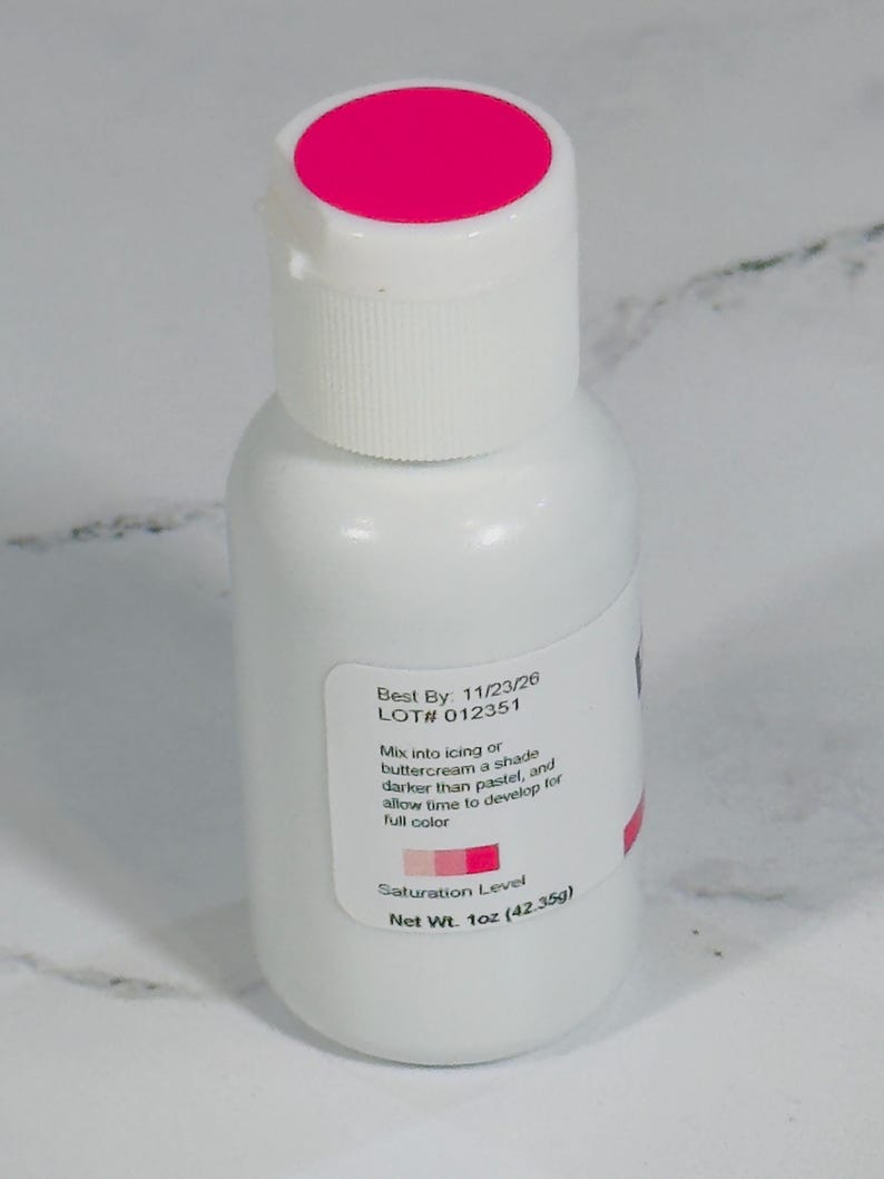 Hot Pink Baking Gel