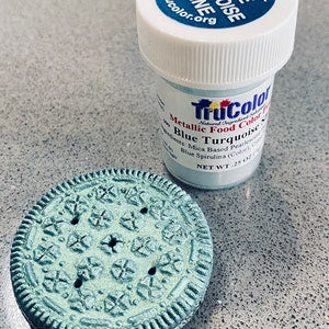 Blue Turquoise Metallic