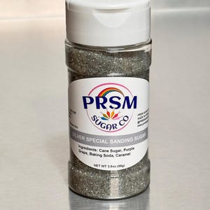 Silver Sanding Sugar 3.5oz