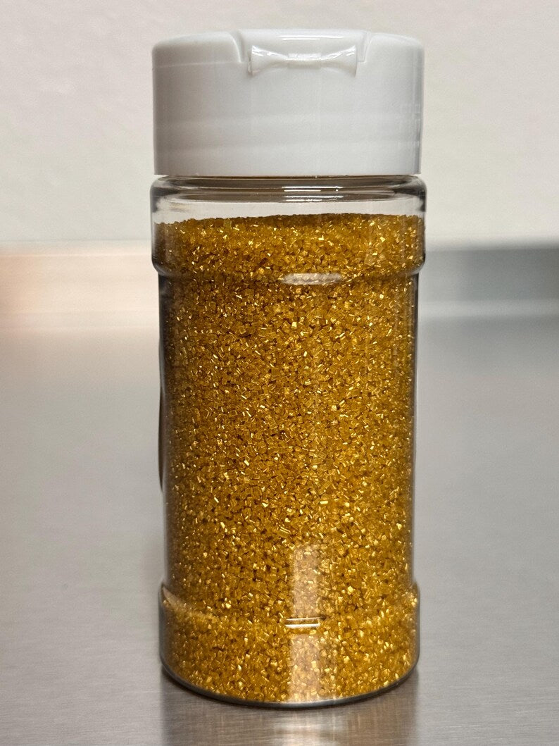Gold Sanding Sugar 3.5oz